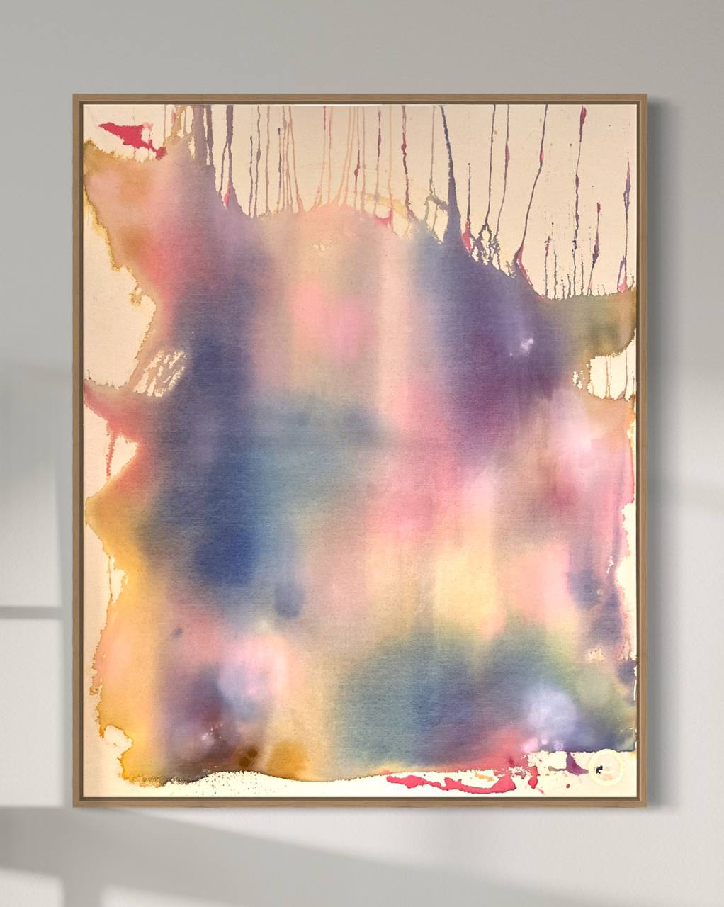 ÜBERGANG ZUM TRAUM | Originalkunst | Abstraktes Acrylgemälde in sanften Farben – Bild 3