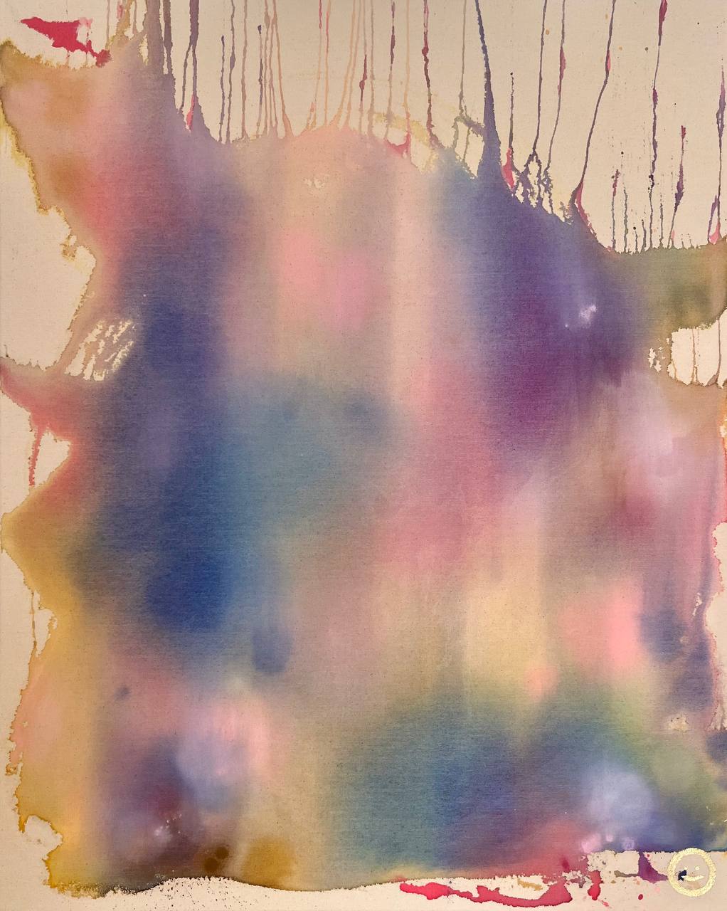 ÜBERGANG ZUM TRAUM | Originalkunst | Abstraktes Acrylgemälde in sanften Farben – Bild 7