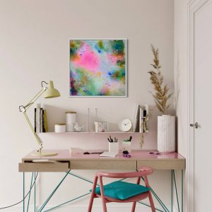 Abstraktes buntes Bild