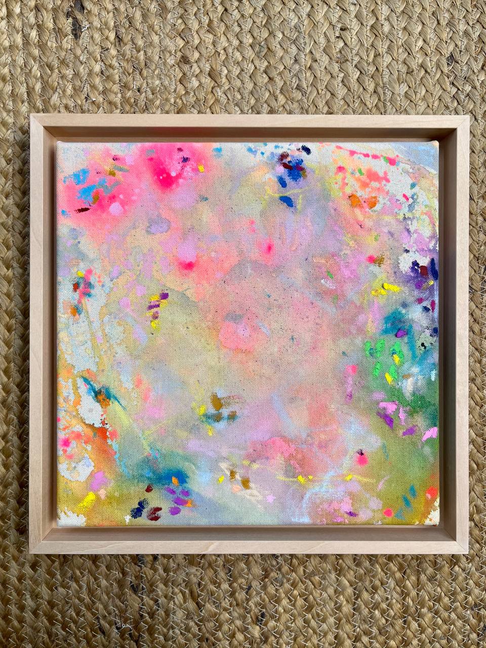 buntes abstraktes kunstwerk